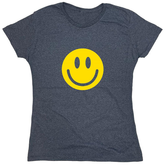 Funny T-Shirts design "Smile Face - Womens"