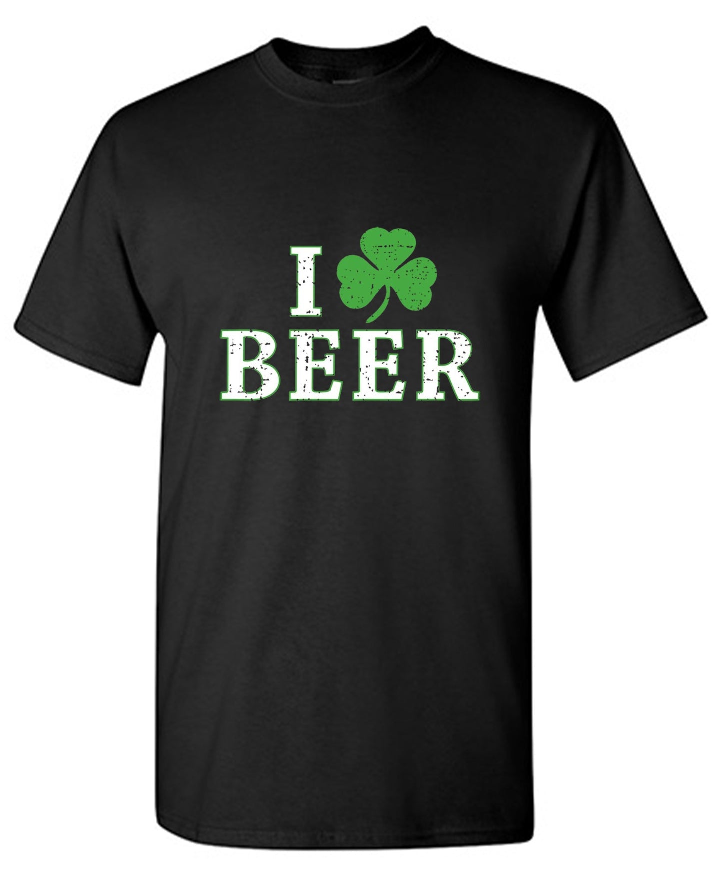Funny T-Shirts design "I Love Beer - Tall Tee"