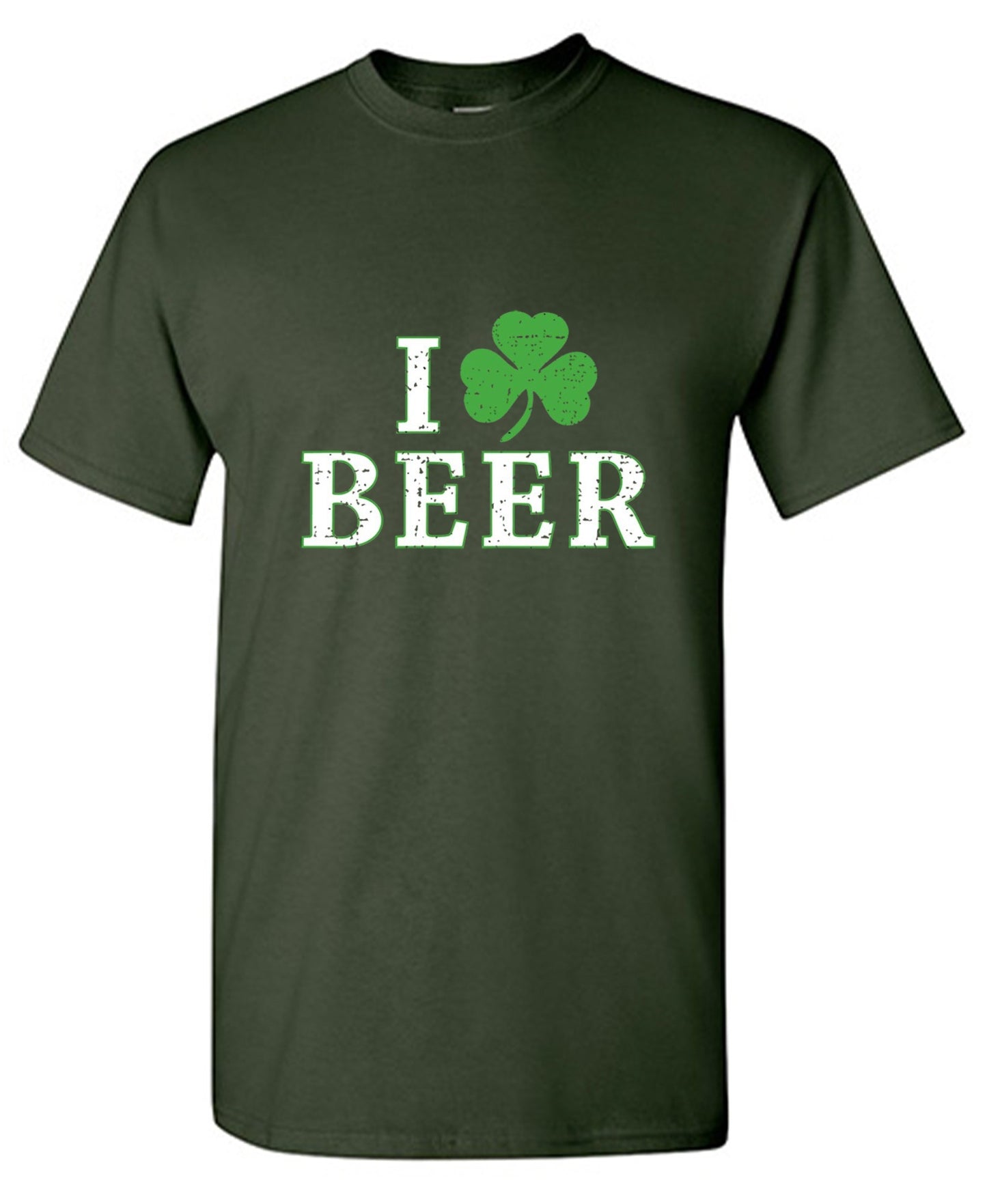 Funny T-Shirts design "I Love Beer - Tall Tee"