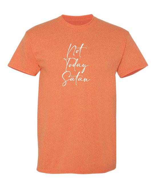 Funny T-Shirts design "Not Today Satan"