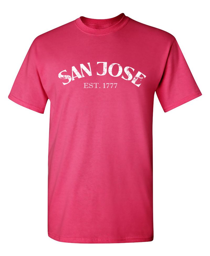 Funny T-Shirts design "San Jose Est. 1777 T-Shirt"