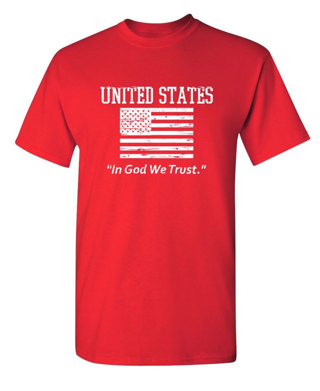 United States In God We Trust - Patriotic T-Shirt