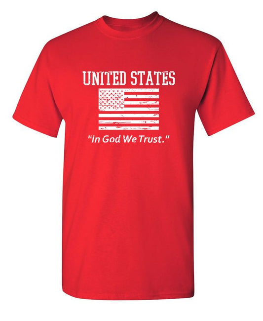 United States In God We Trust - Patriotic T-Shirt