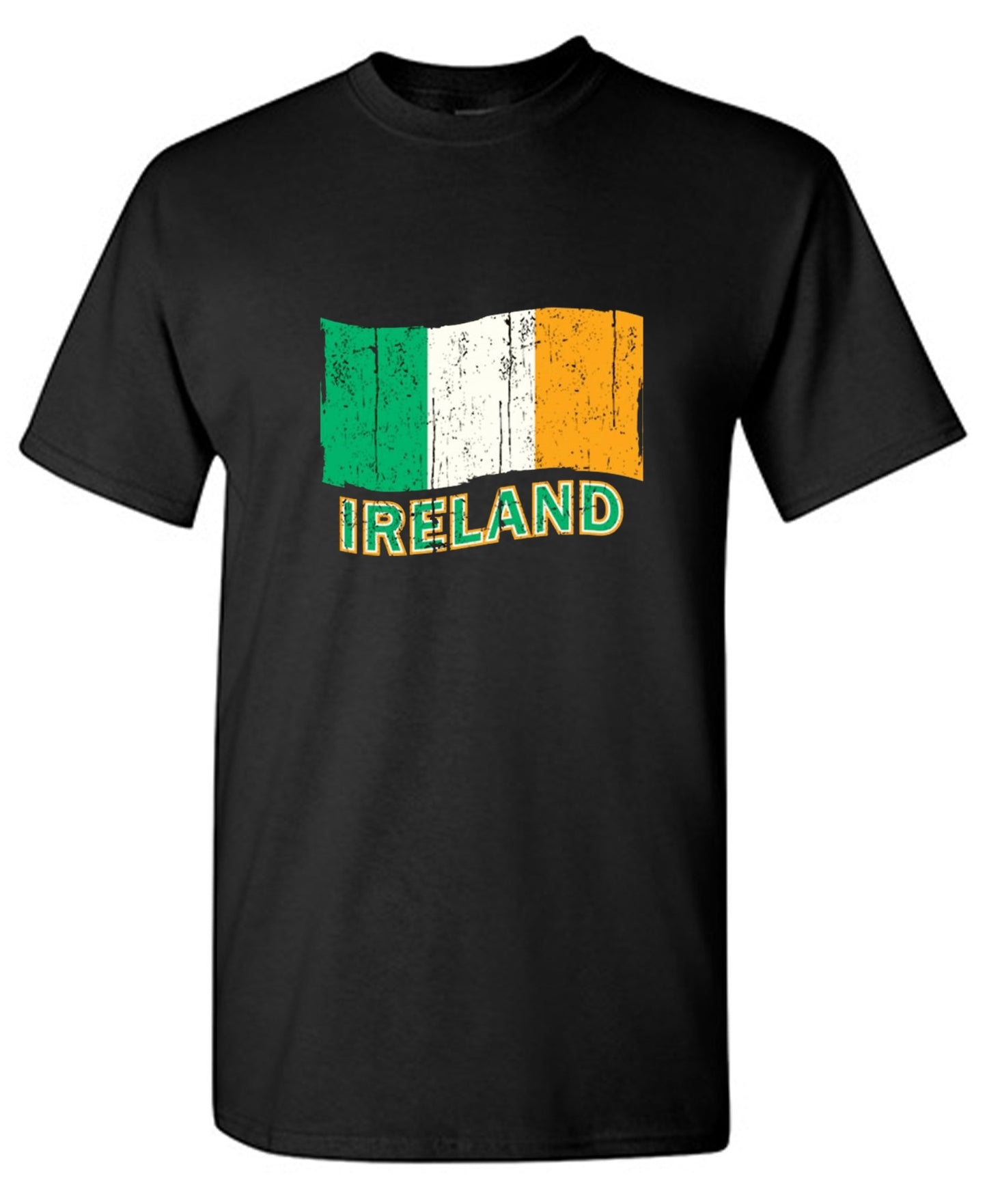 Funny T-Shirts design "Ireland Flag"