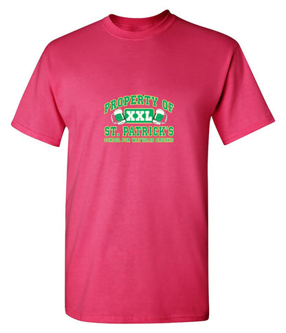 Property Of St. Patrick's School For Wayward Drunks - Roadkill T-Shirts
