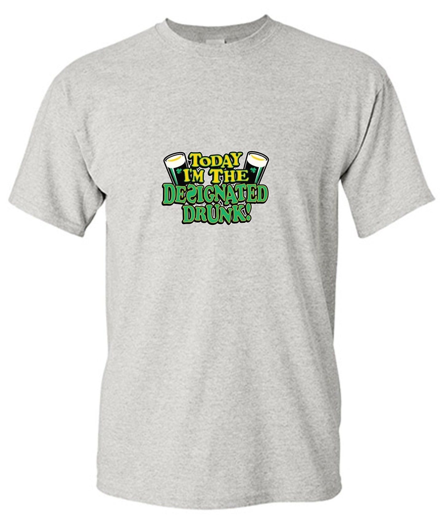 Funny T-Shirts design "Today I'm The Designated Drunk T-Shirt"