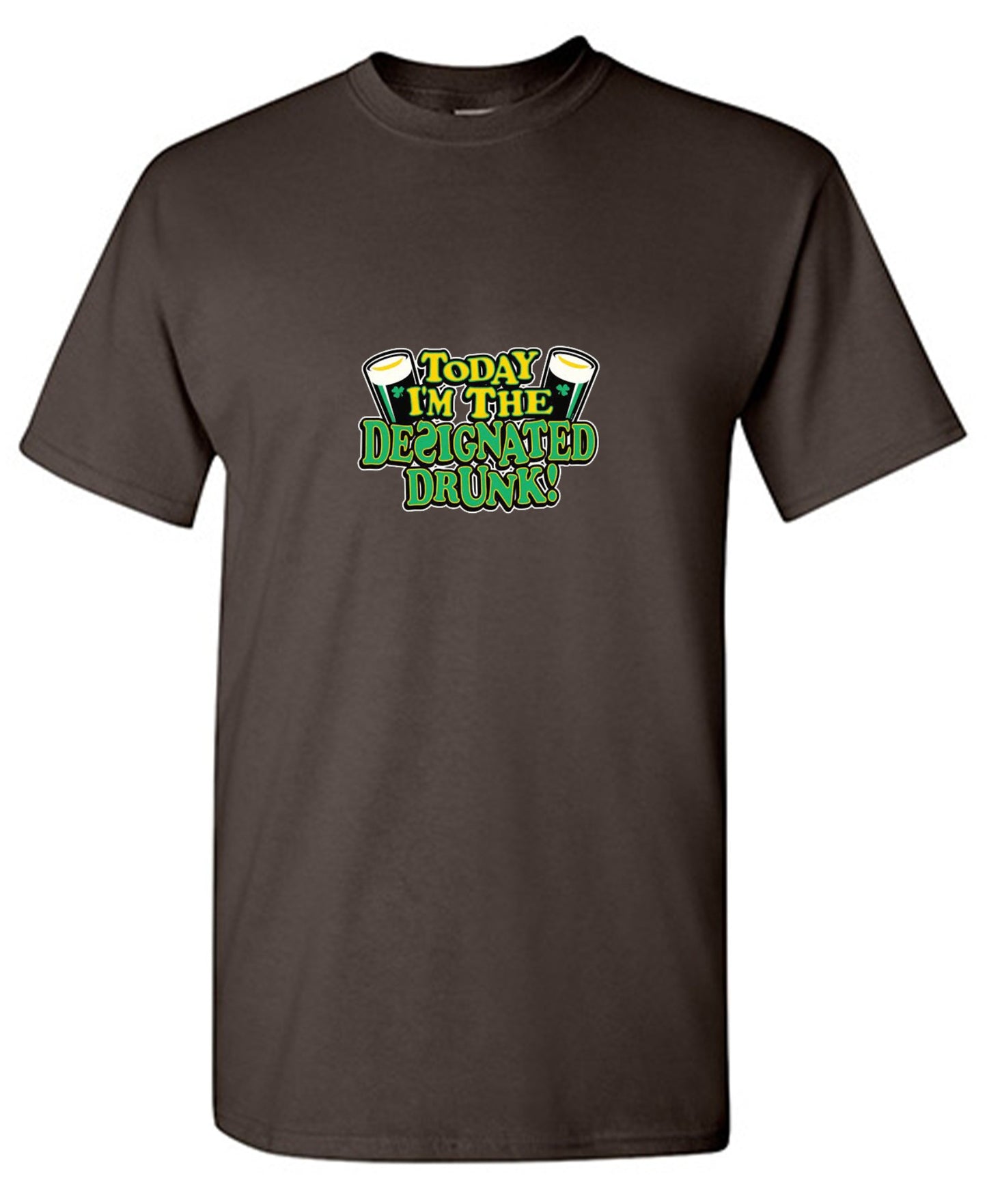 Funny T-Shirts design "Today I'm The Designated Drunk T-Shirt"
