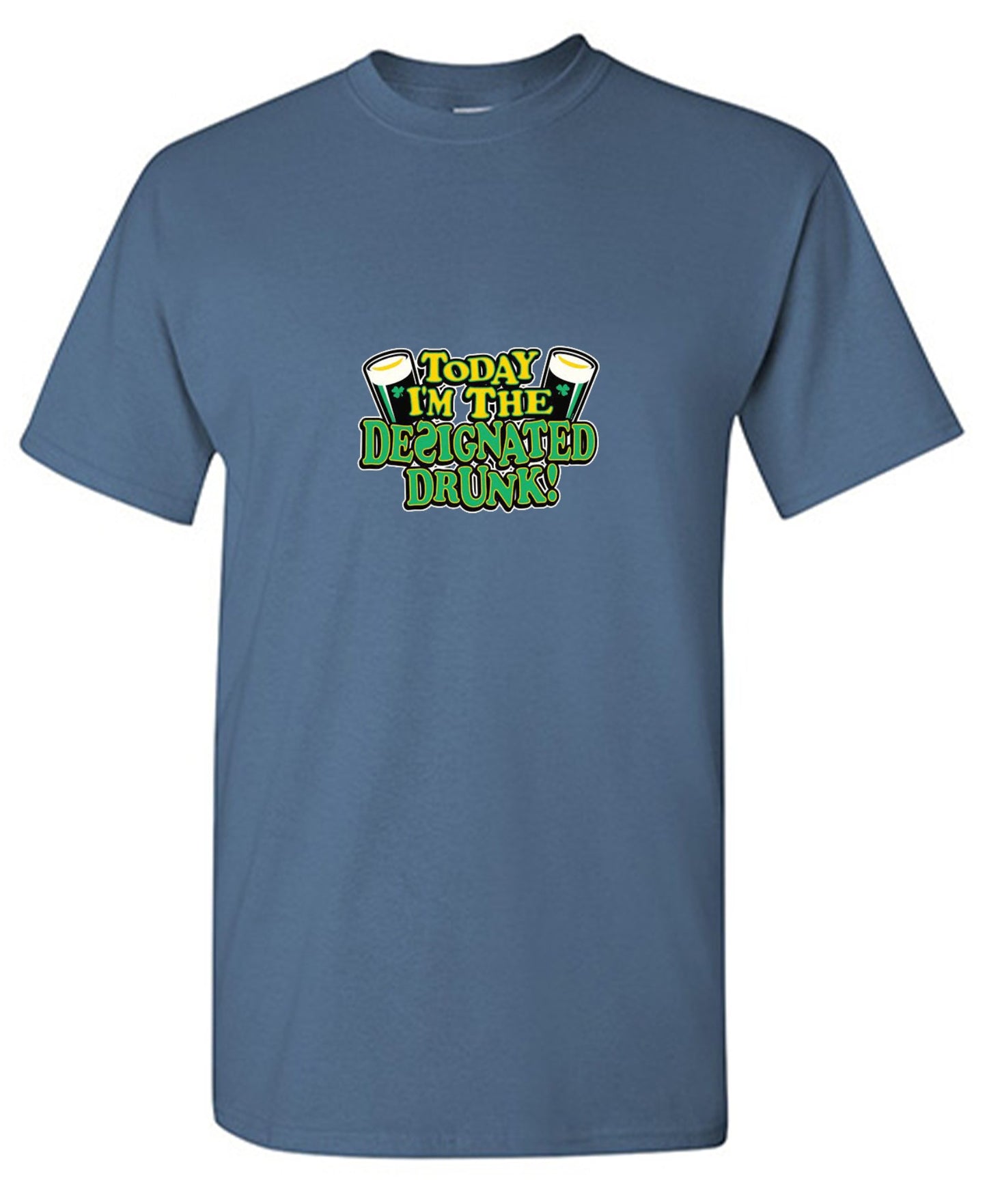 Funny T-Shirts design "Today I'm The Designated Drunk T-Shirt"