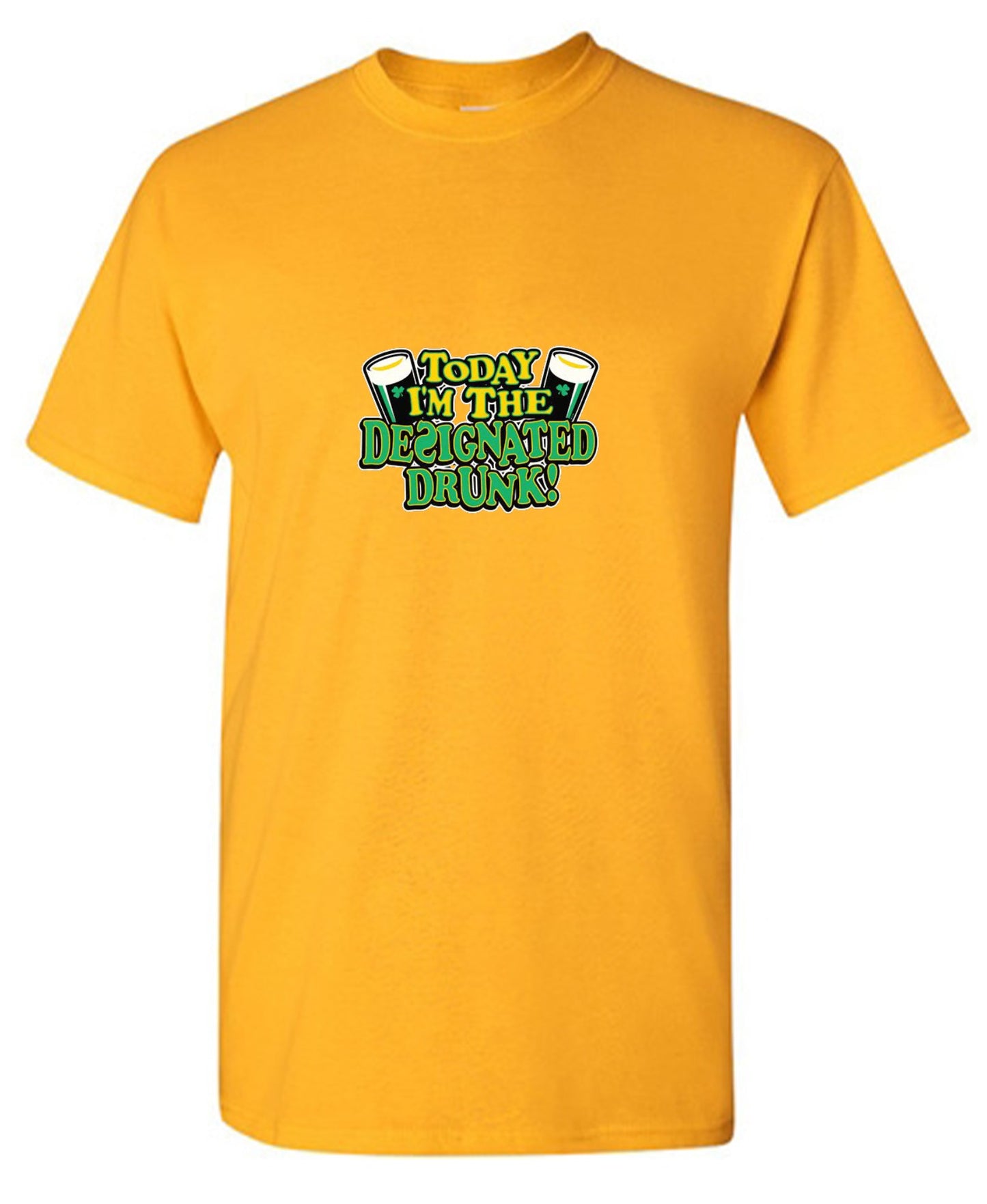 Funny T-Shirts design "Today I'm The Designated Drunk T-Shirt"