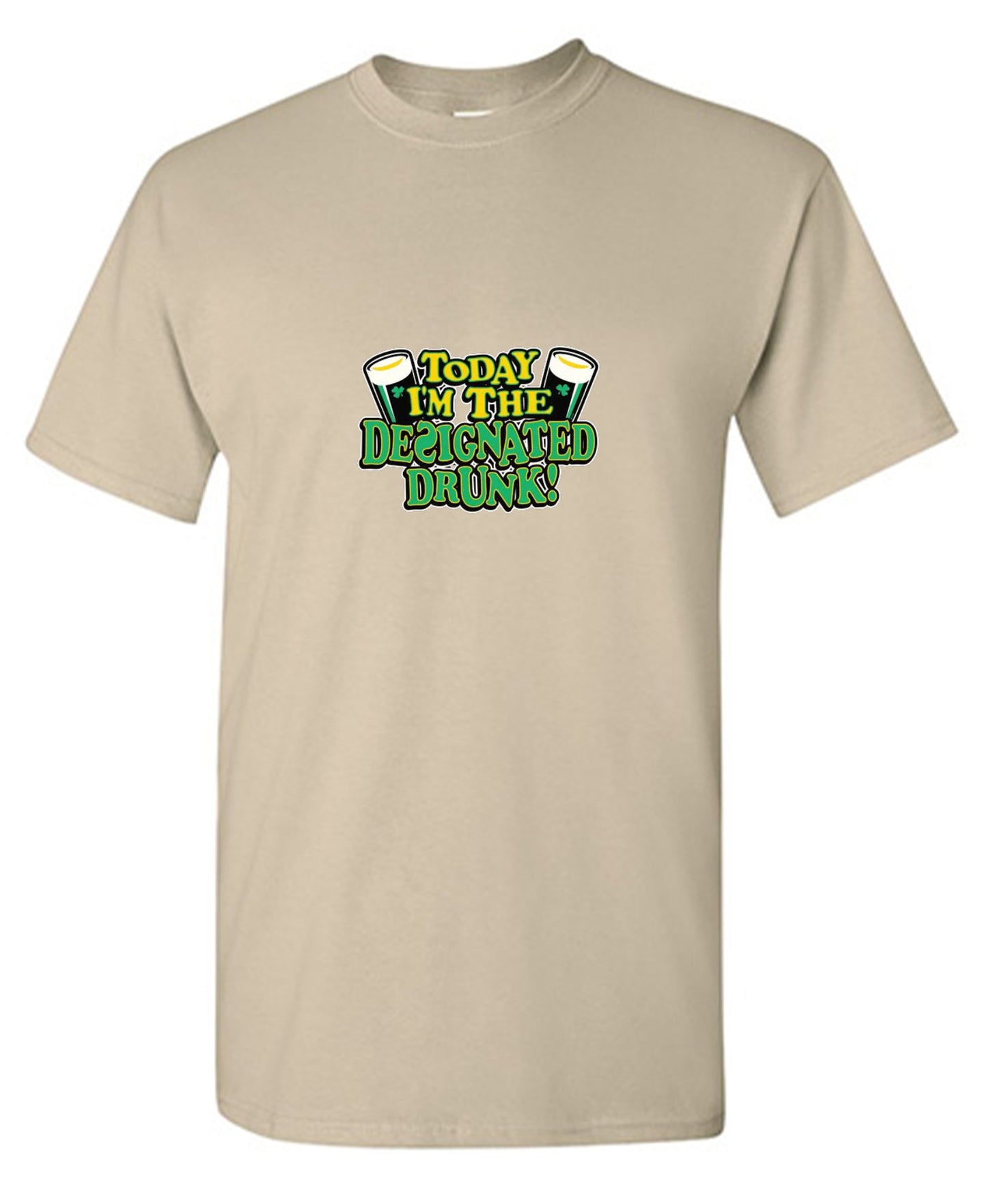Funny T-Shirts design "Today I'm The Designated Drunk T-Shirt"