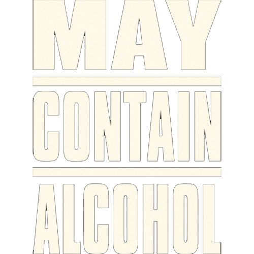 Funny T-Shirts design "May Contain Alcohol"