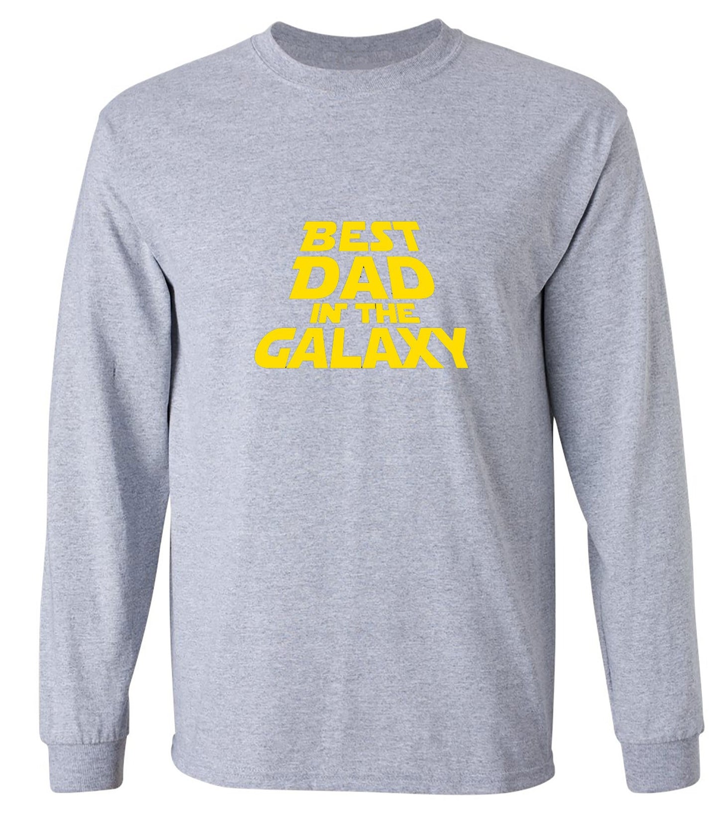 Funny T-Shirts design "Best Dad In The Galaxy T-Shirt - Long Sleeve"
