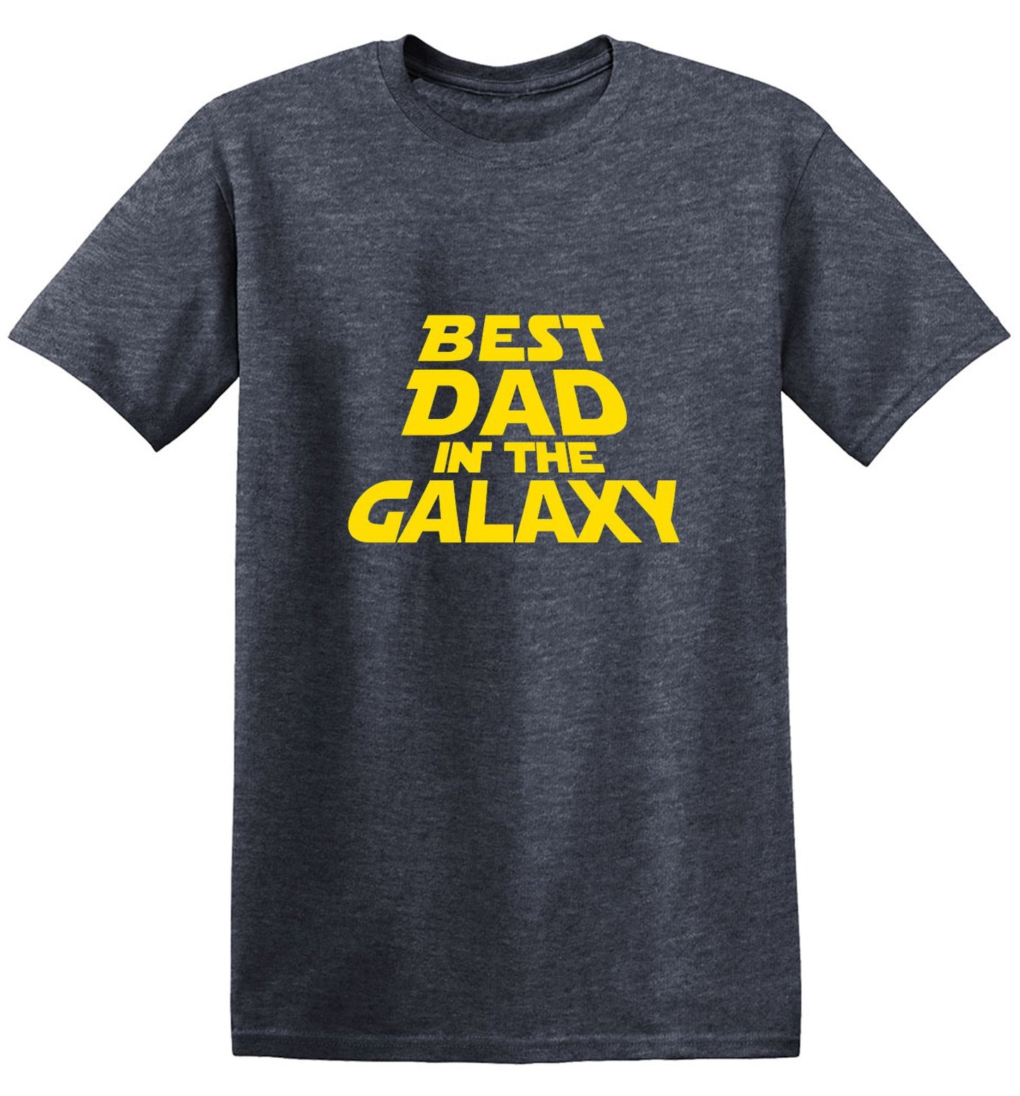 Funny T-Shirts design "Best Dad In The Galaxy T-Shirt - Ring Spun Tee"