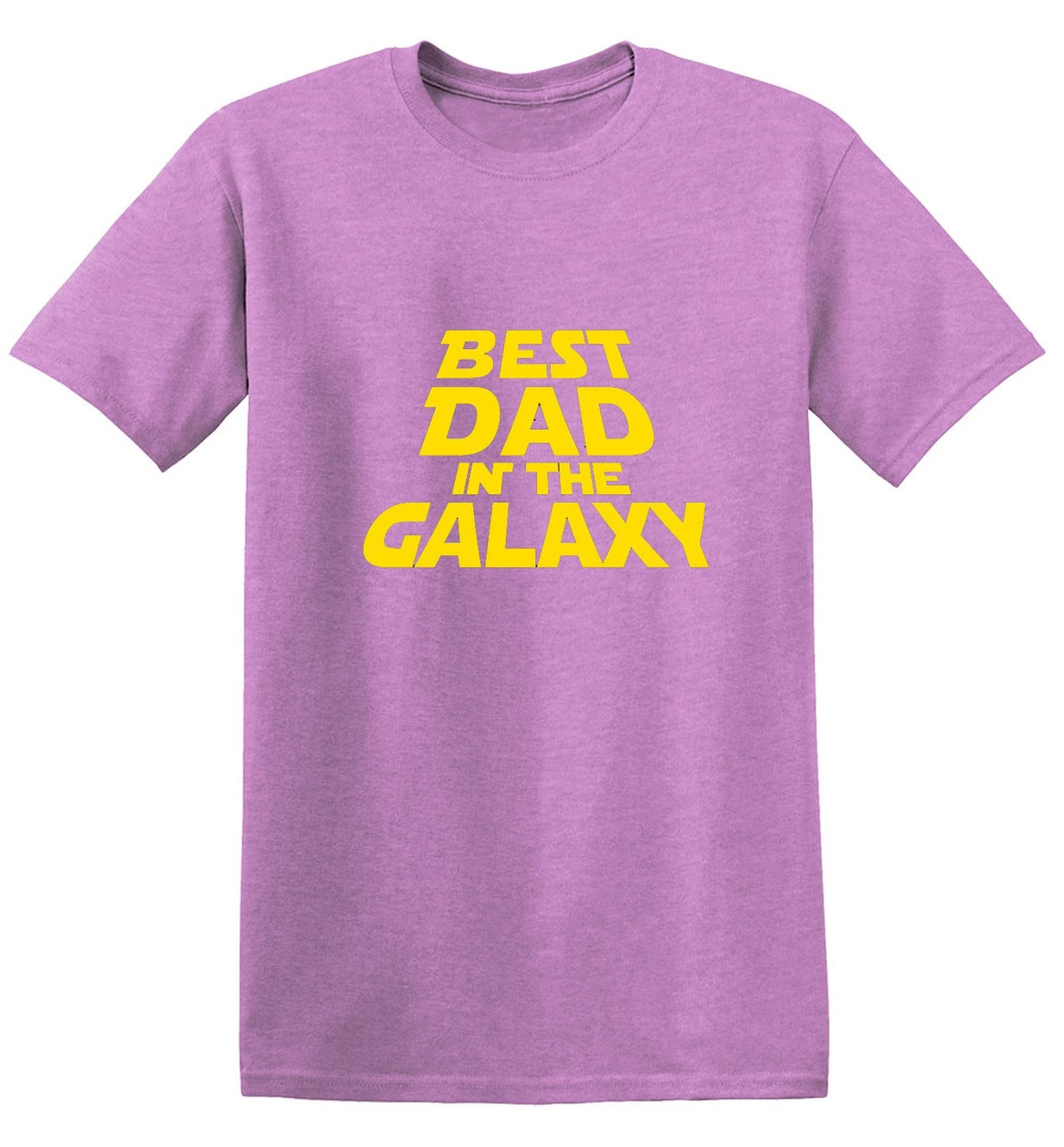 Funny T-Shirts design "Best Dad In The Galaxy T-Shirt - Ring Spun Tee"