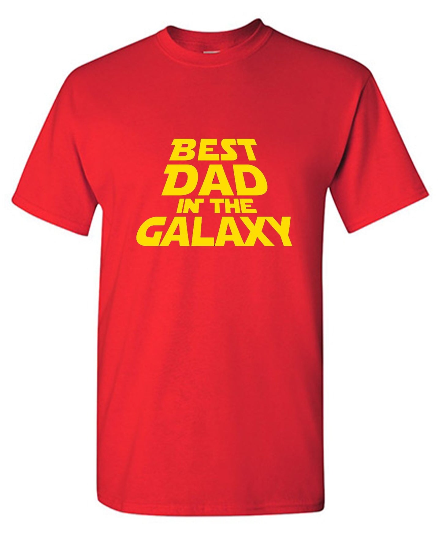 Funny T-Shirts design "Best Dad In The Galaxy T-Shirt - Youth"