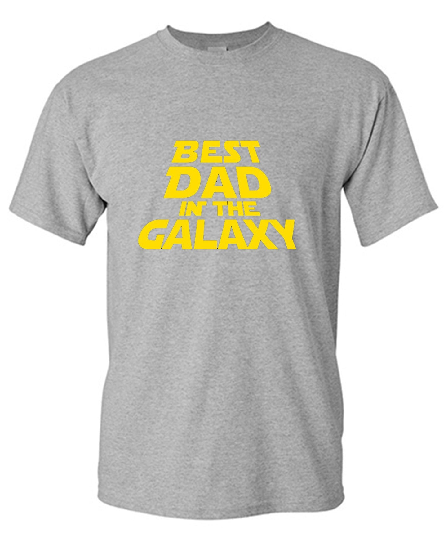 Funny T-Shirts design "Best Dad In The Galaxy T-Shirt - Ring Spun Tee"