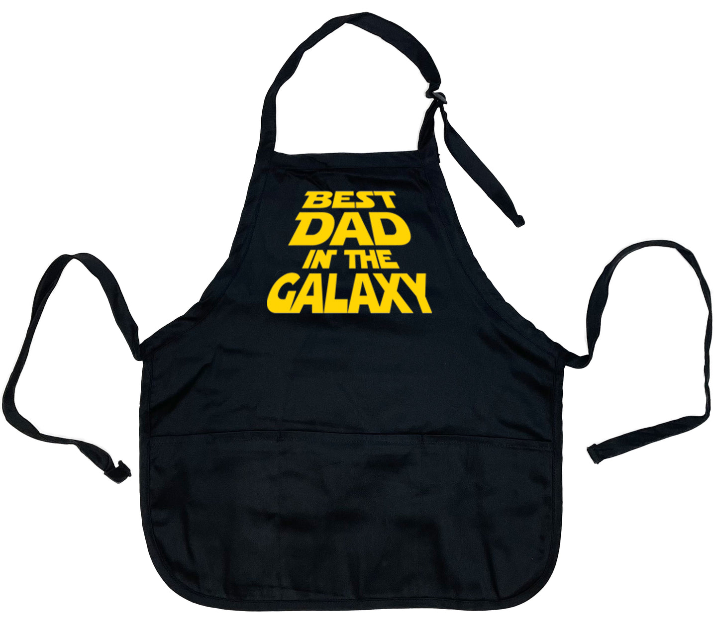 Best Dad In The Galaxy Apron - Funny T Shirts & Graphic Tees