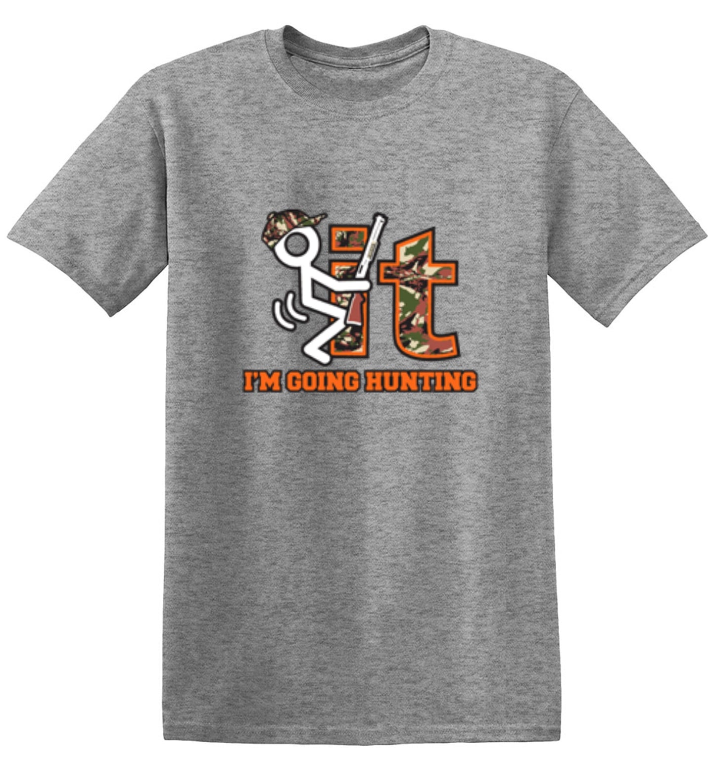 Funny T-Shirts design "F It Im Going Hunting T-Shirt"