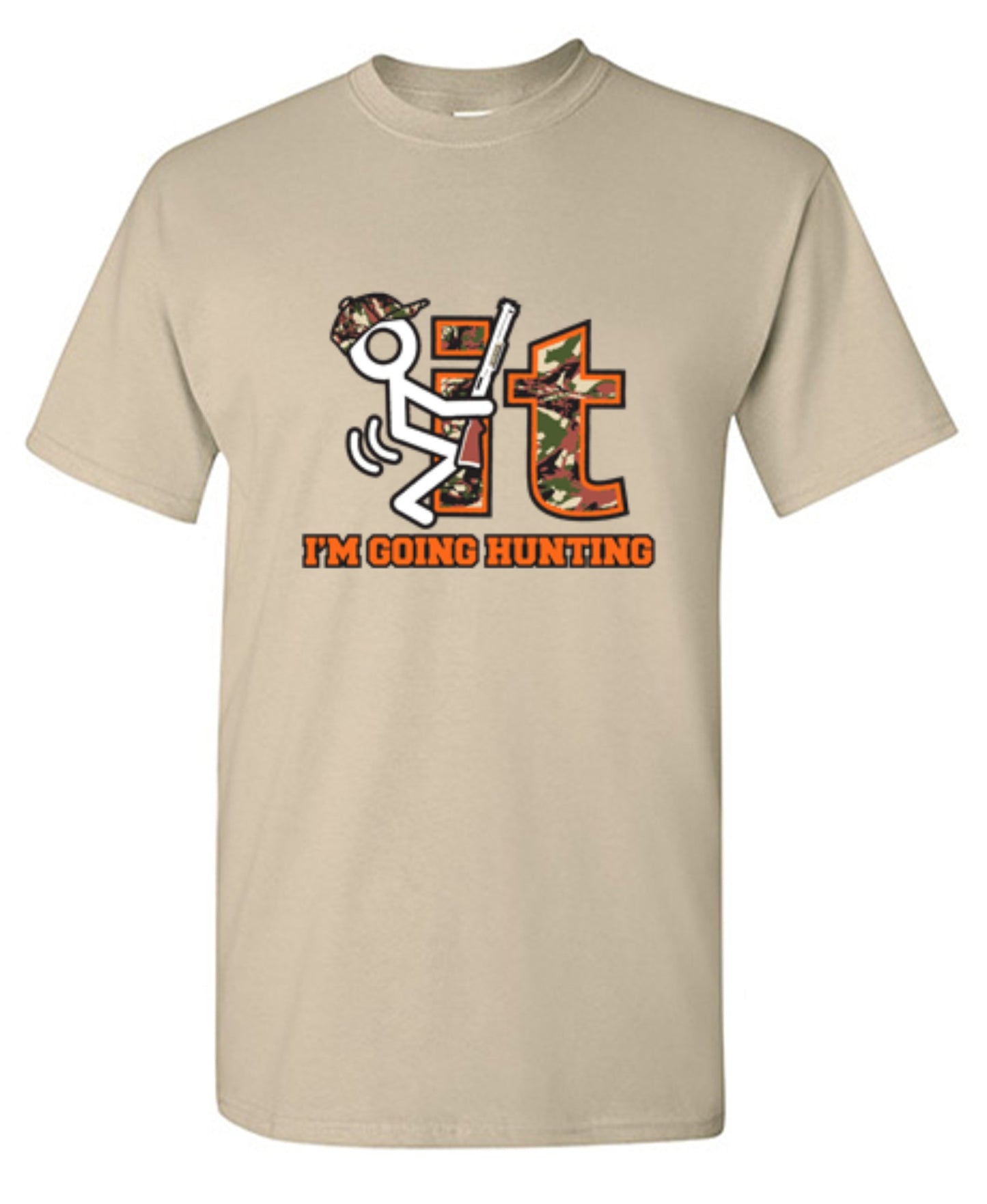 Funny T-Shirts design "F It Im Going Hunting T-Shirt"
