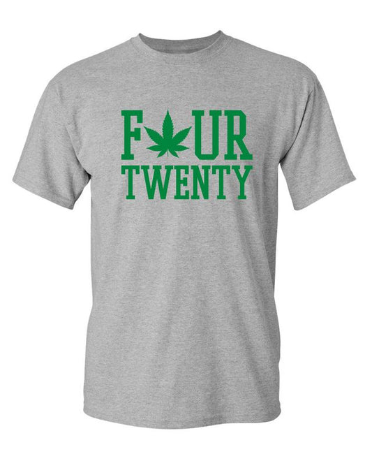 Four Twenty Pot Leaf T-Shirt