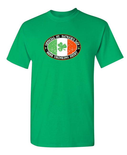 Official St. Patrick's Day Beer Drinking Shirt
