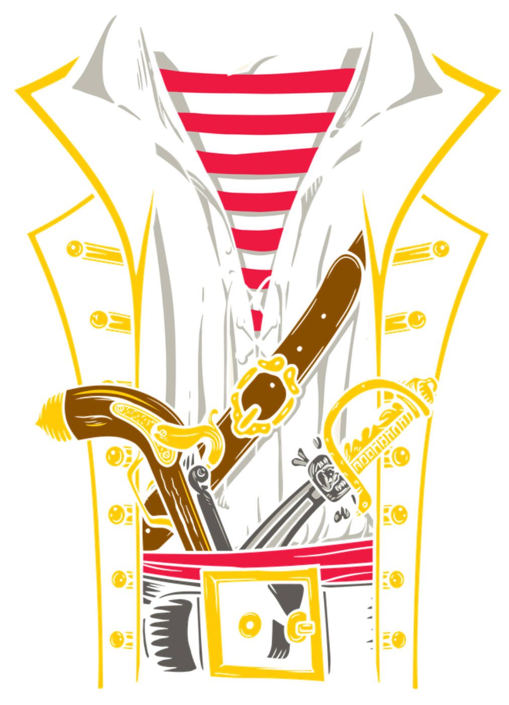 Pirate Outfit  T-shirt