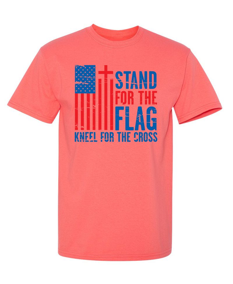 Stand For The Flag Kneel For The Cross Shirt!