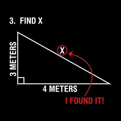 Funny T-Shirts design "Find X"