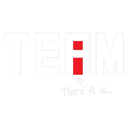 Funny T-Shirts design "I Found The "I" In Team T-Shirt"