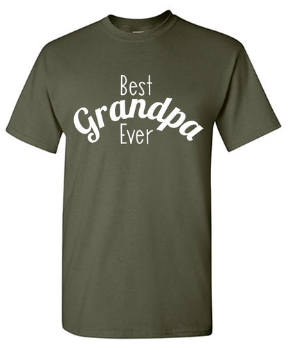 Funny T-Shirts design "Best Grandpa Ever T-Shirt"