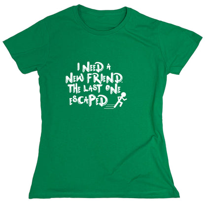 Funny T-Shirts design "PS_0003_NEW_FRIEND"