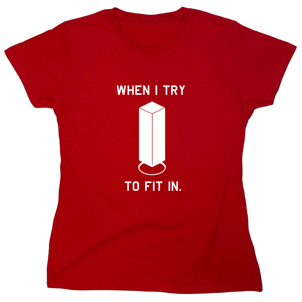Funny T-Shirts design "PS_0038_FIT_IN"