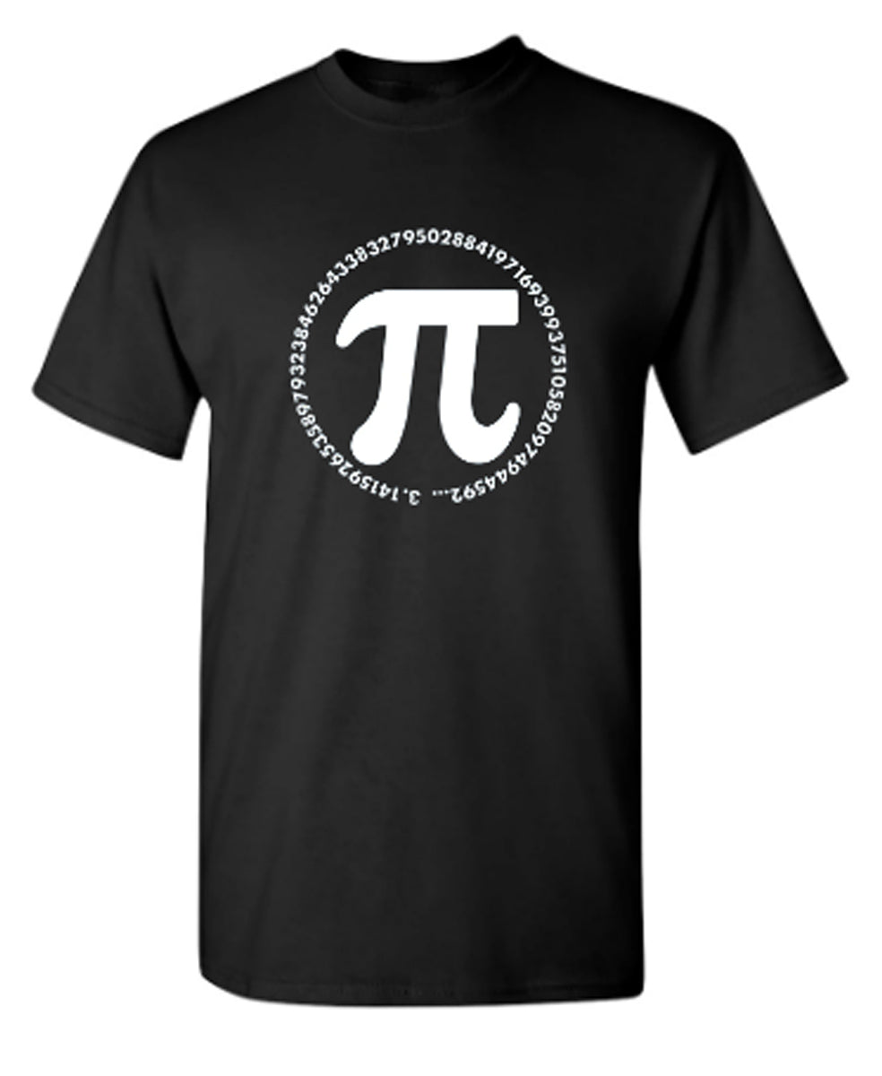 The Numbers of Pi - Funny T Shirts & Graphic Tees