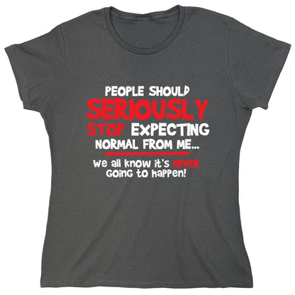Funny T-Shirts design "PS_0079W_SAY_CRAZY"
