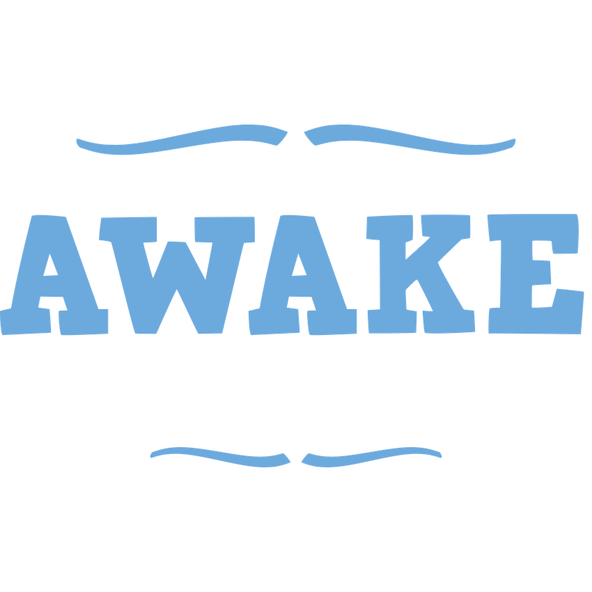 Funny T-Shirts design "Just because i'm awake doesn't mean i'm ready to do things"