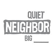 Funny T-Shirts design "I'm The Quiet Neighbor With The Big Freezer"