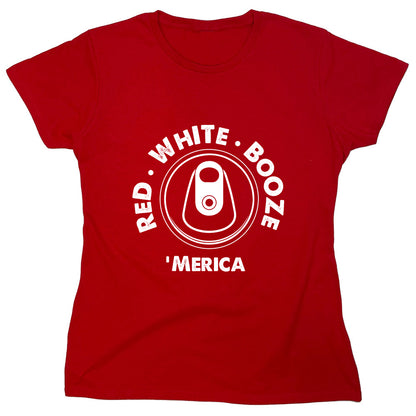 Funny T-Shirts design "PS_0191_BOOZE_MERICA"