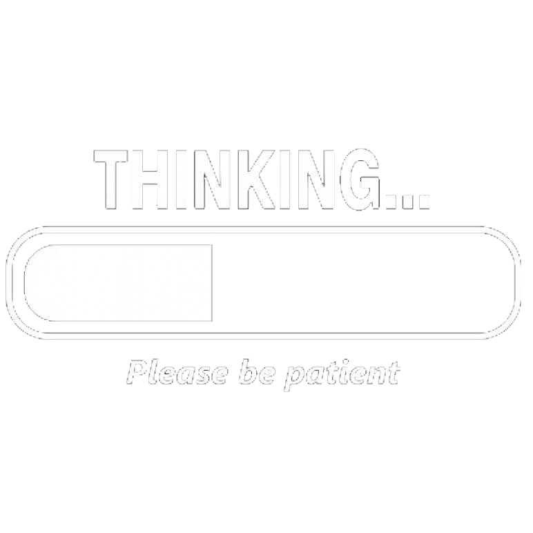 Thinking Please Be Patient - Roadkill T Shirts