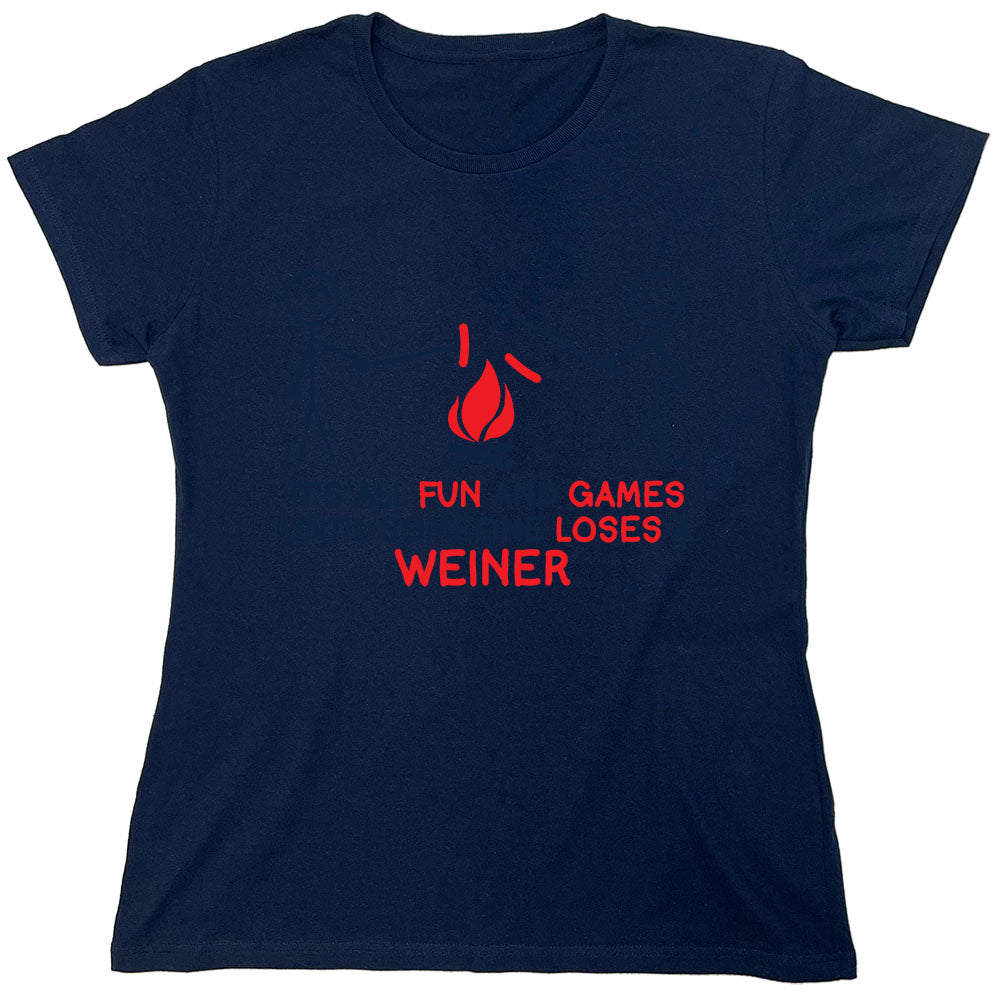 Funny T-Shirts design "PS_0246_LOSES_WEINER"