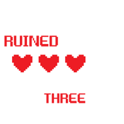 Funny T-Shirts design "Video Games Ruined My Life Good Thing I Have Three Left"