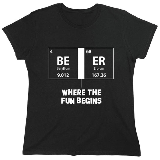 Funny T-Shirts design "PS_0396_FUN_BEGINS"
