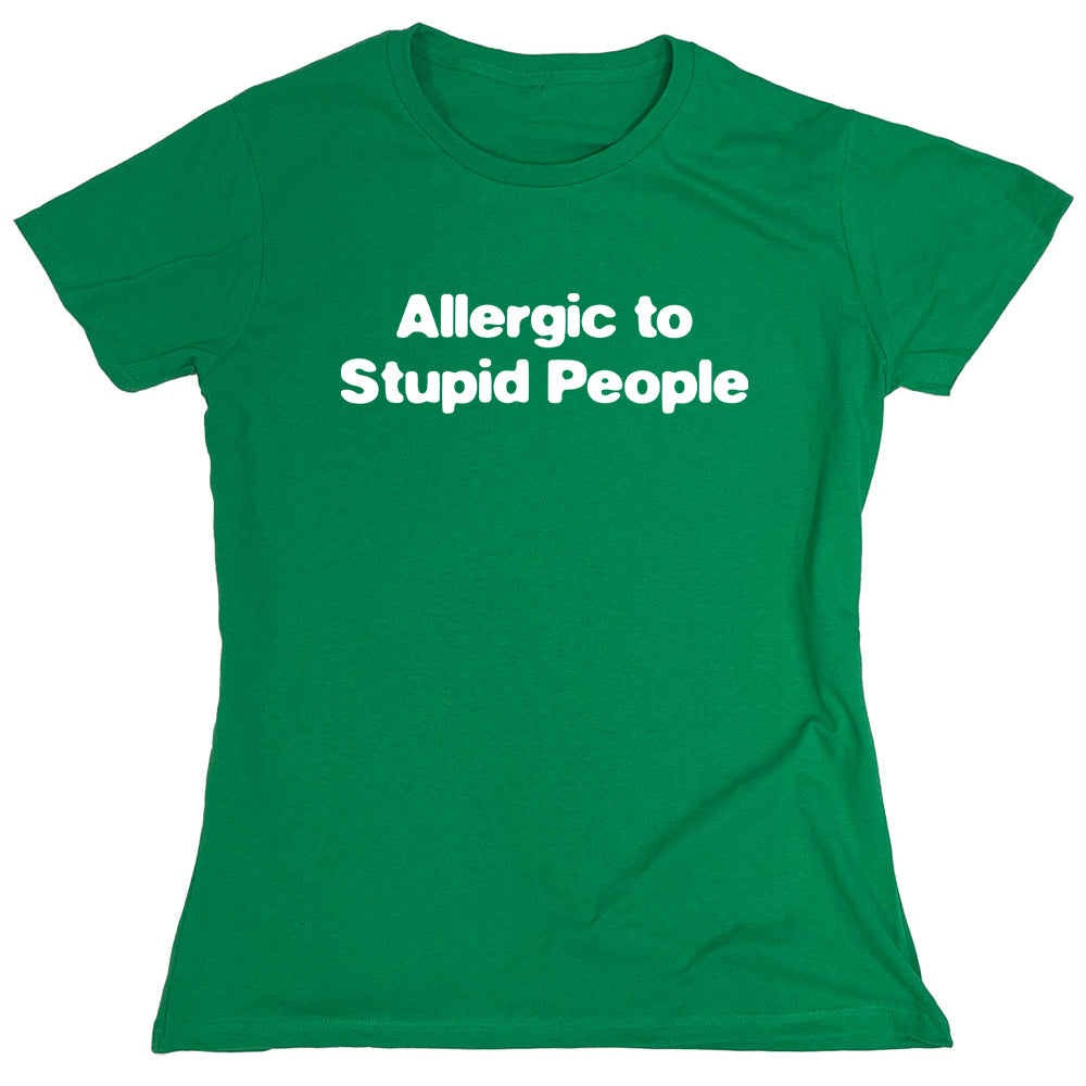 Funny T-Shirts design "PS_0450W_ALLERGIC"