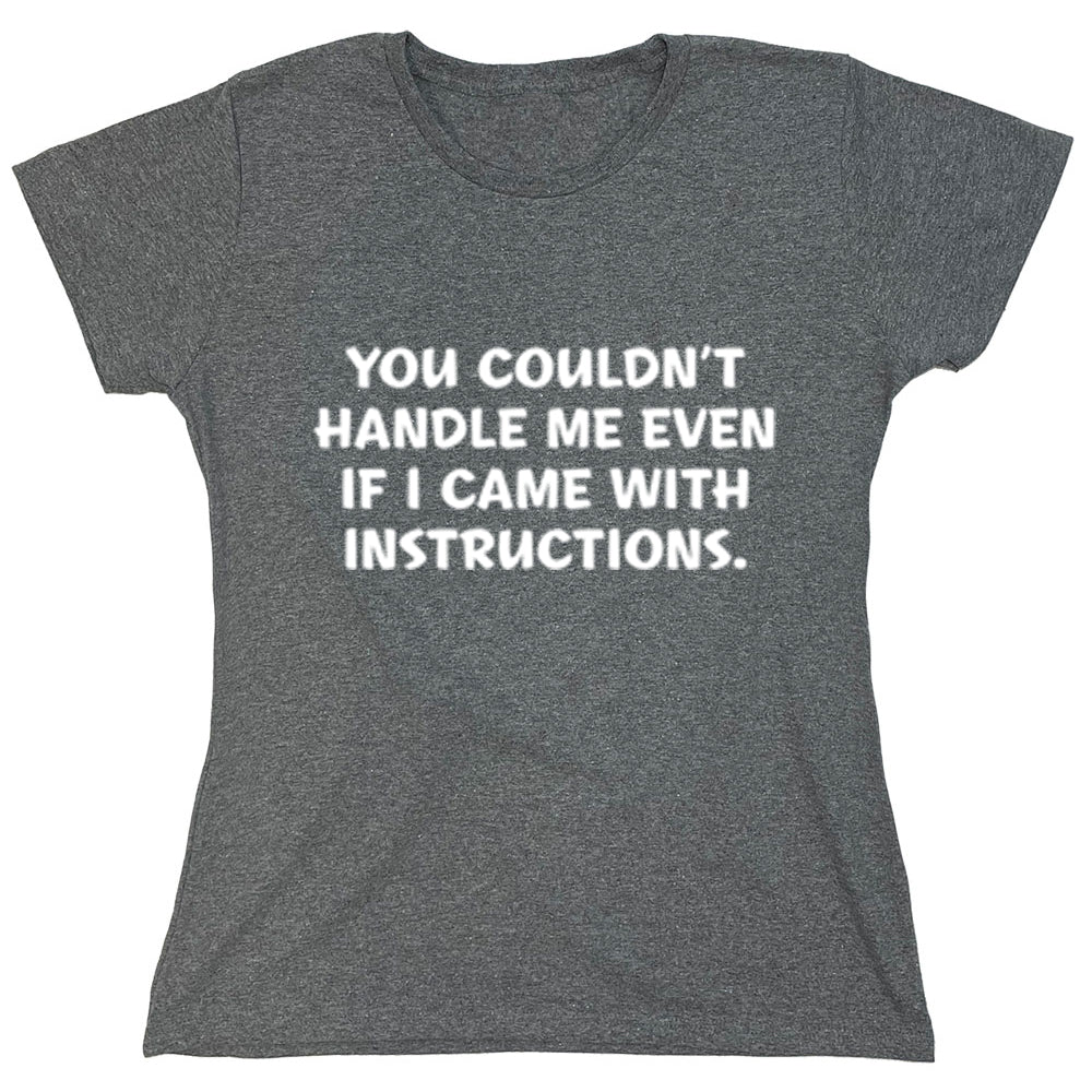 Funny T-Shirts design "PS_0454W_INSTRUCTIONS"