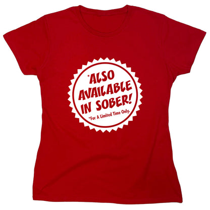 Funny T-Shirts design "PS_0487_ALSO_SOBER"