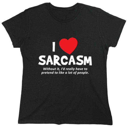 Funny T-Shirts design "PS_0512_SARCASM_WITHOUT"