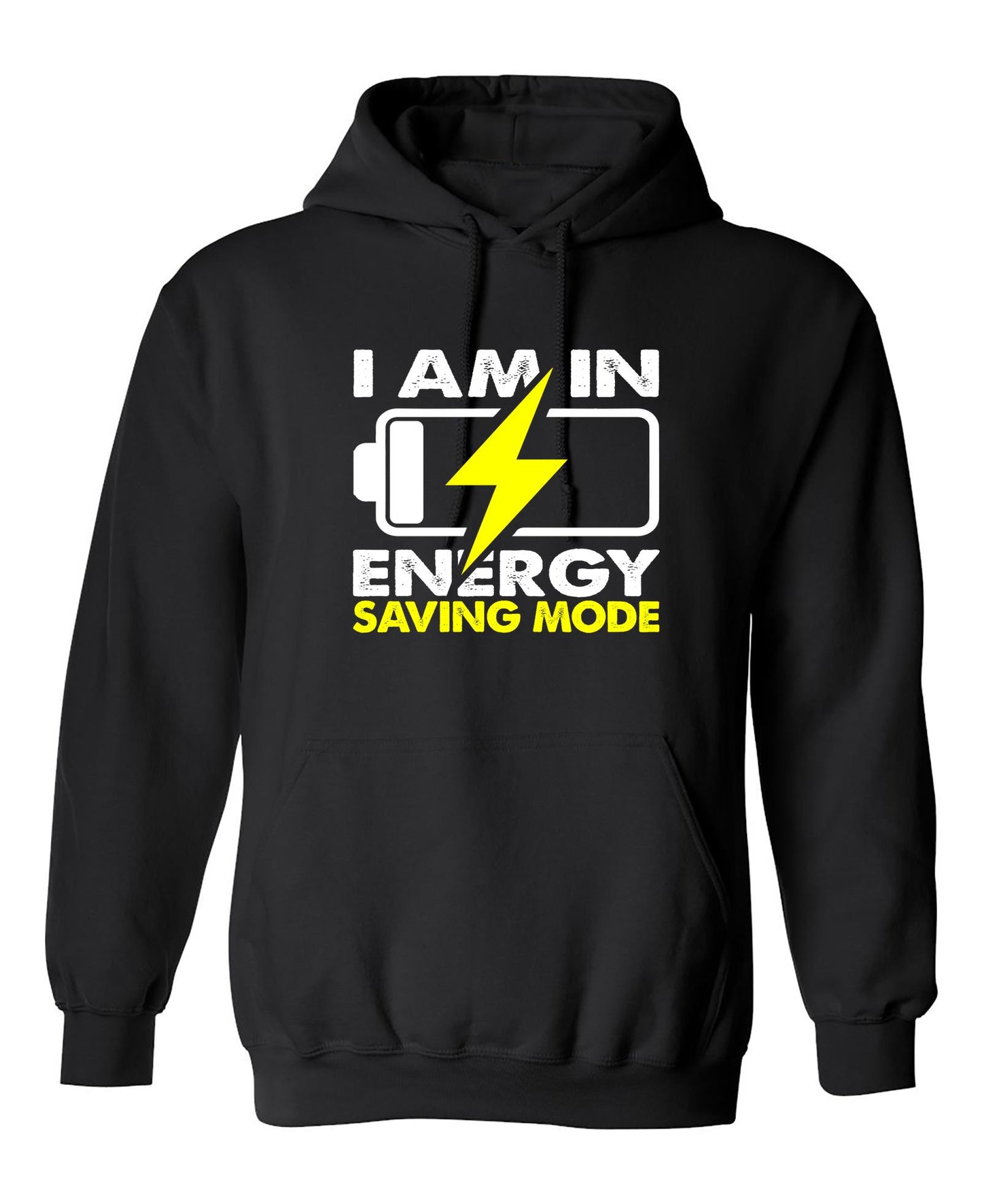Funny T-Shirts design "I am in Energy Saving Mode"