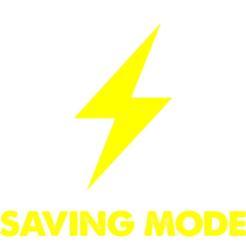 Funny T-Shirts design "I am in Energy Saving Mode"
