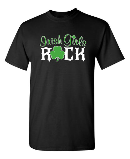 Irish Girls Rock - Funny T Shirts & Graphic Tees