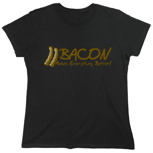 Funny T-Shirts design "Bacon"