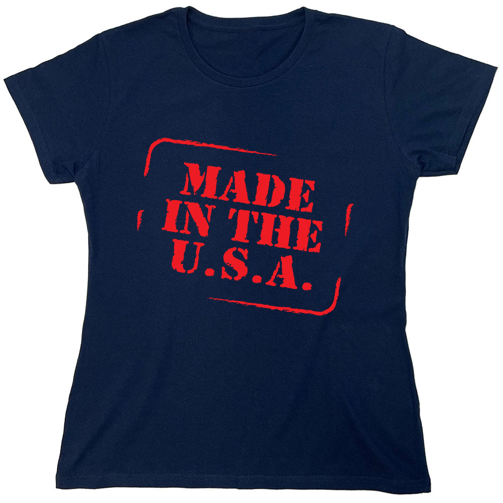 Funny T-Shirts design "Made In The U.S.A"